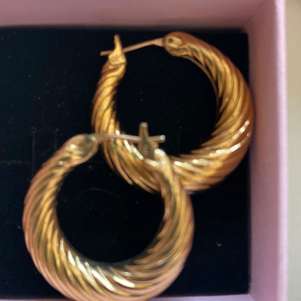 Gold Hoop Earrings Gold Plated Or Gold Filled